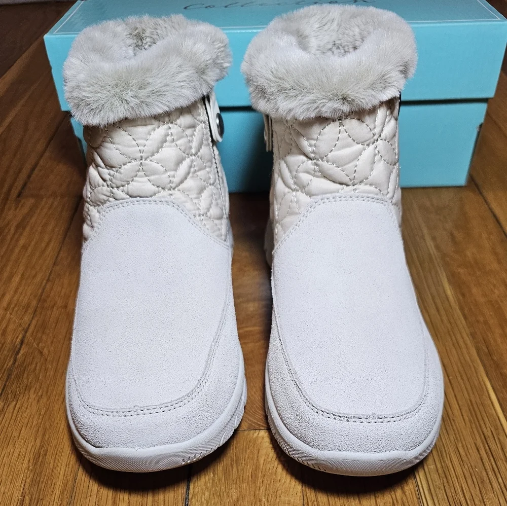 Skechers Martha‎ Stewart Darling Puffer Water Resistant Boots Women's 7 NWB